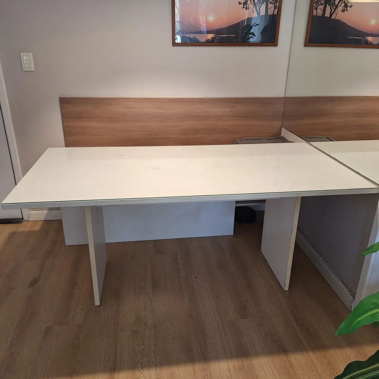 Mesa branca  - Foto 2