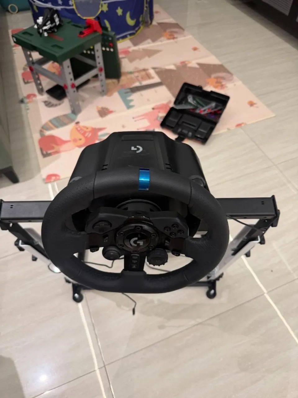 Volante Logitech G923 + Cockpit Kfire - Foto 2