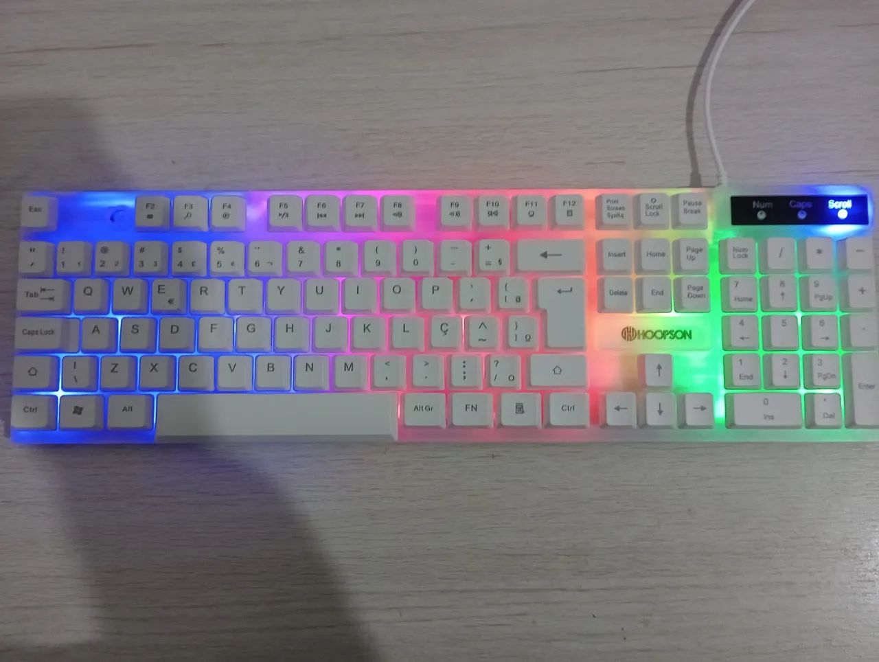 KIT TECLADO + MOUSE NOVO - Foto 2