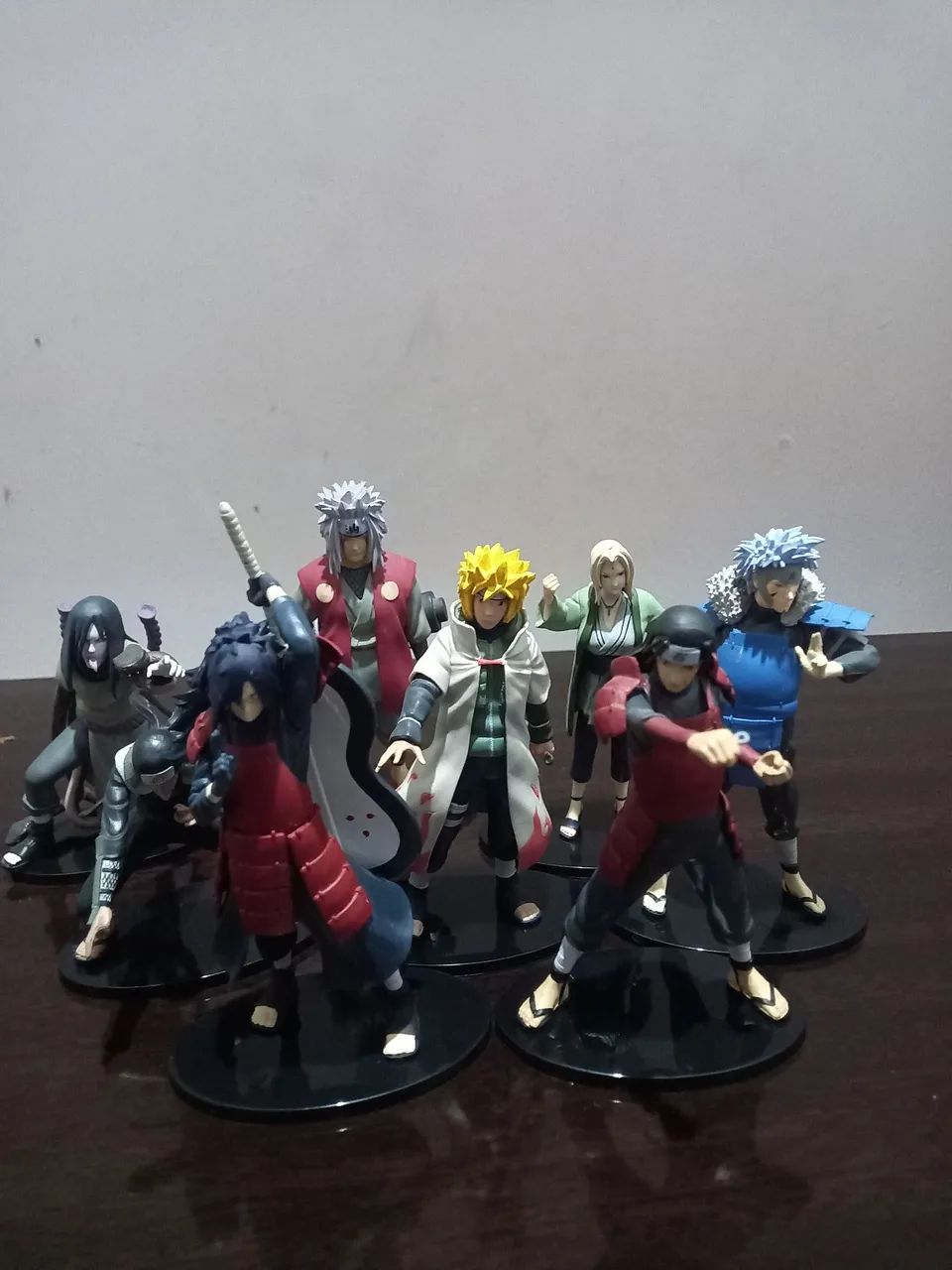 Action Figures Ninjas Lendarios da Folha - Naruto Shippuden