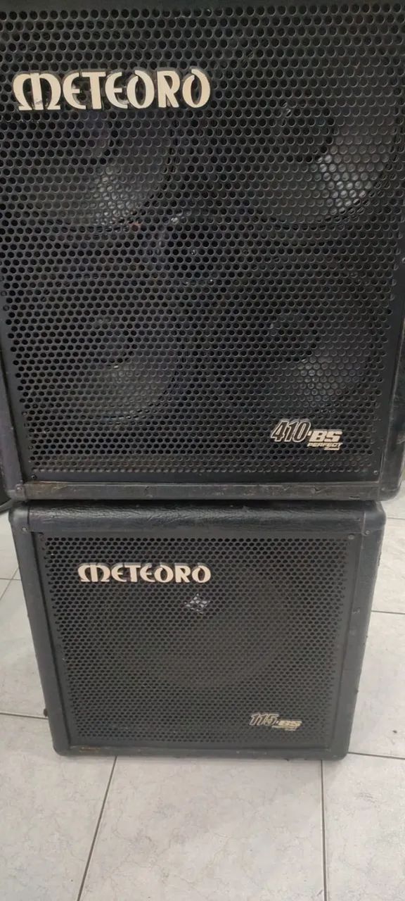 KIT CAIXAS METEORO BS410 E BS115BS  USADO pra levar 