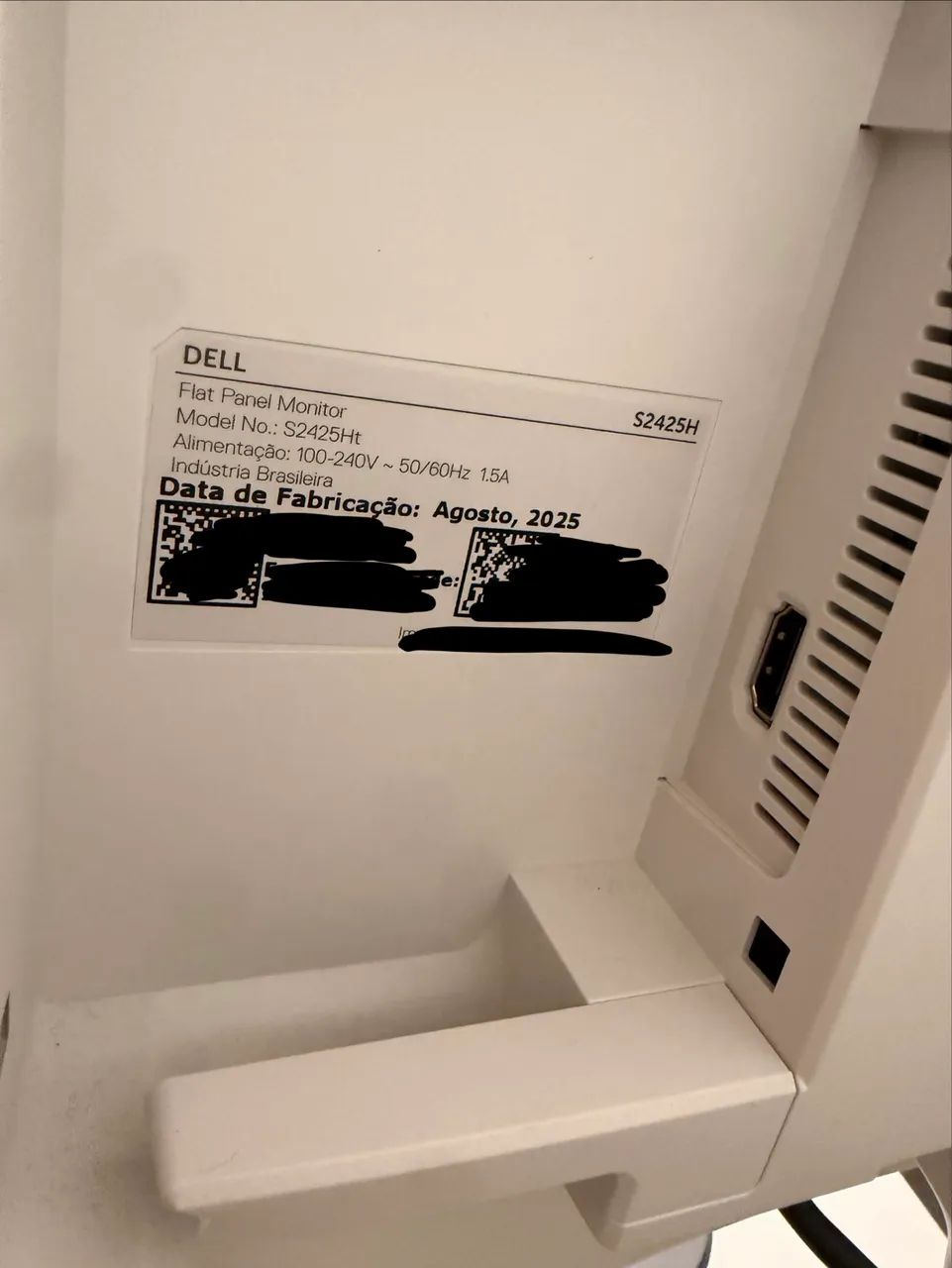 Monitor Dell S2425H com Som e LED BAR - Foto 3