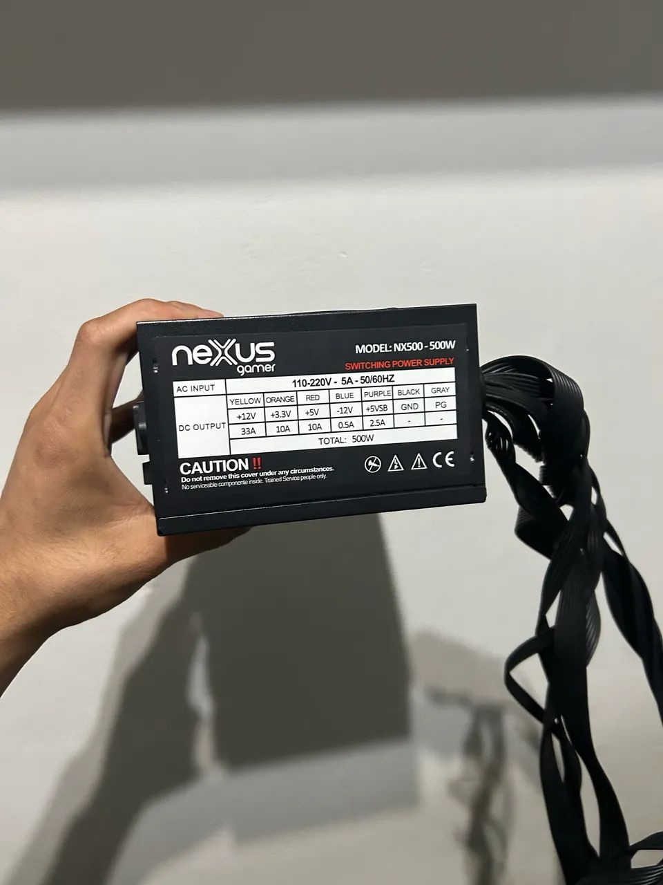 Fonte 500w 80 plus bronze Nexus