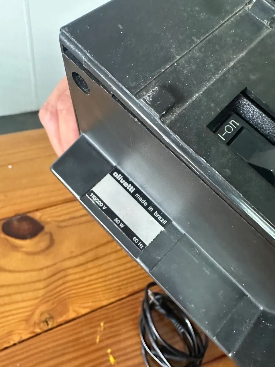 Máquina de escrever 