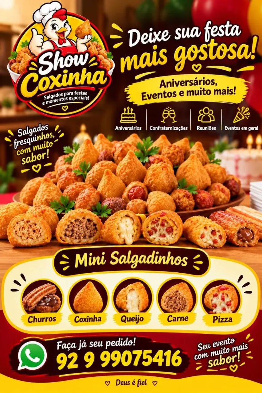 Salgadinho para festa  - Foto 2