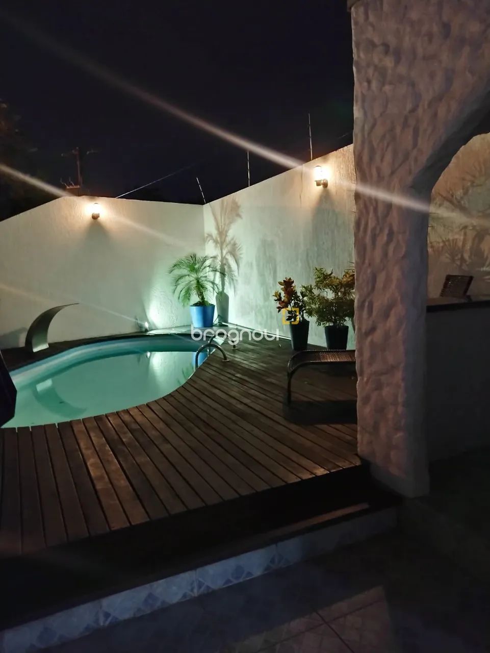 Casa com 4 quartos, suíte com closet, piscina e vista mar permanente, Saco dos Limões/Flor - Foto 2