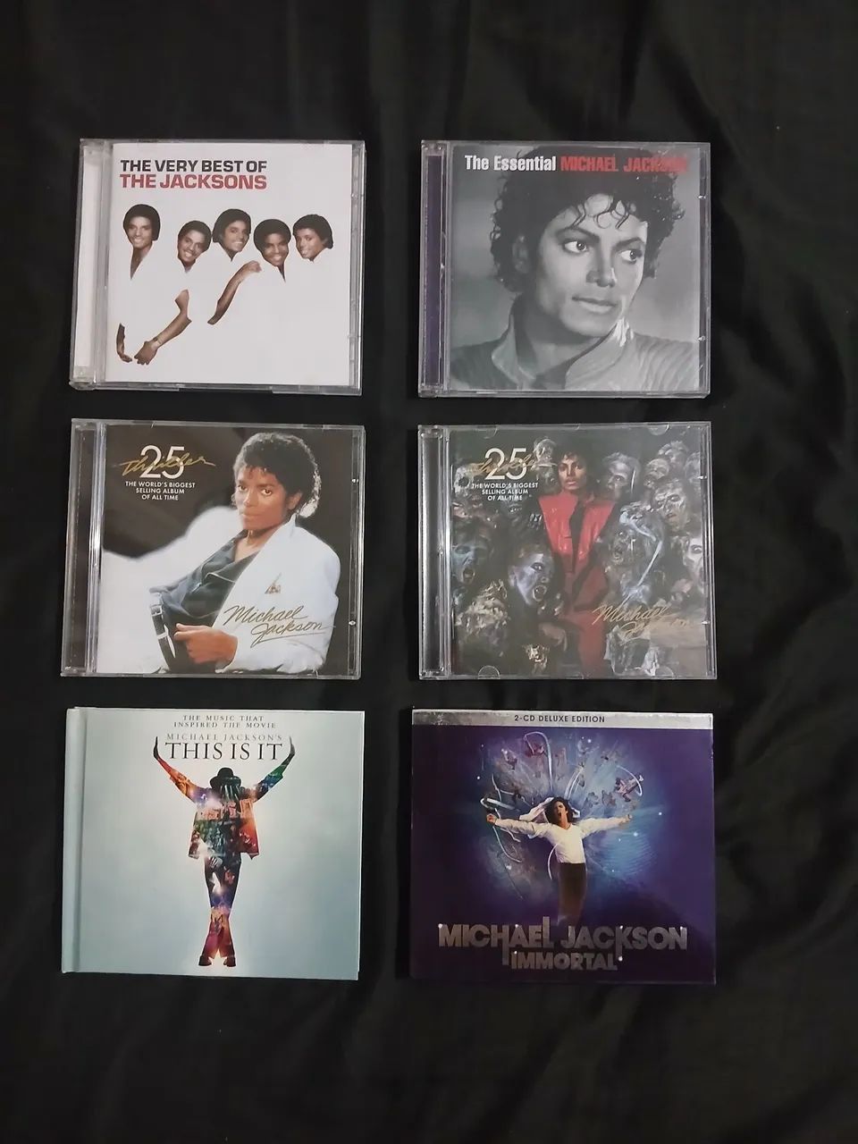 10 CDS E 1 DVD MICHAEL JACKSON