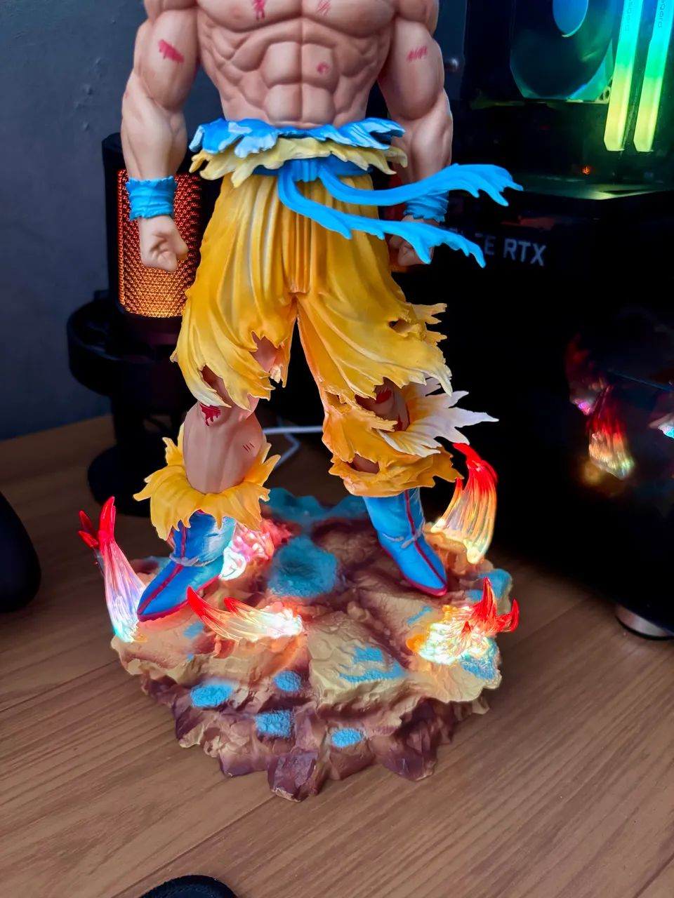 Goku Action Firuge Dragonball Z 35cm - Foto 2