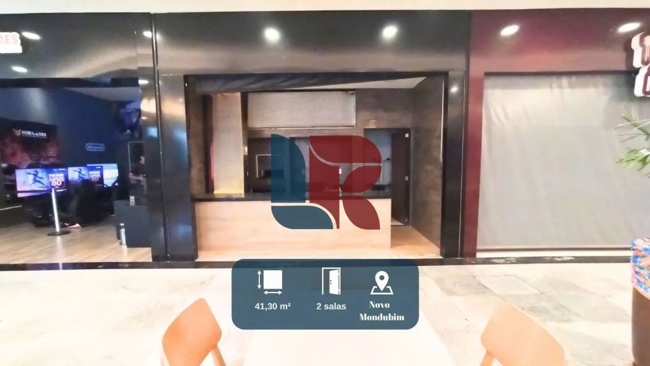 Loja projetada e mobiliada no Shopping Solares com 41,30 m²