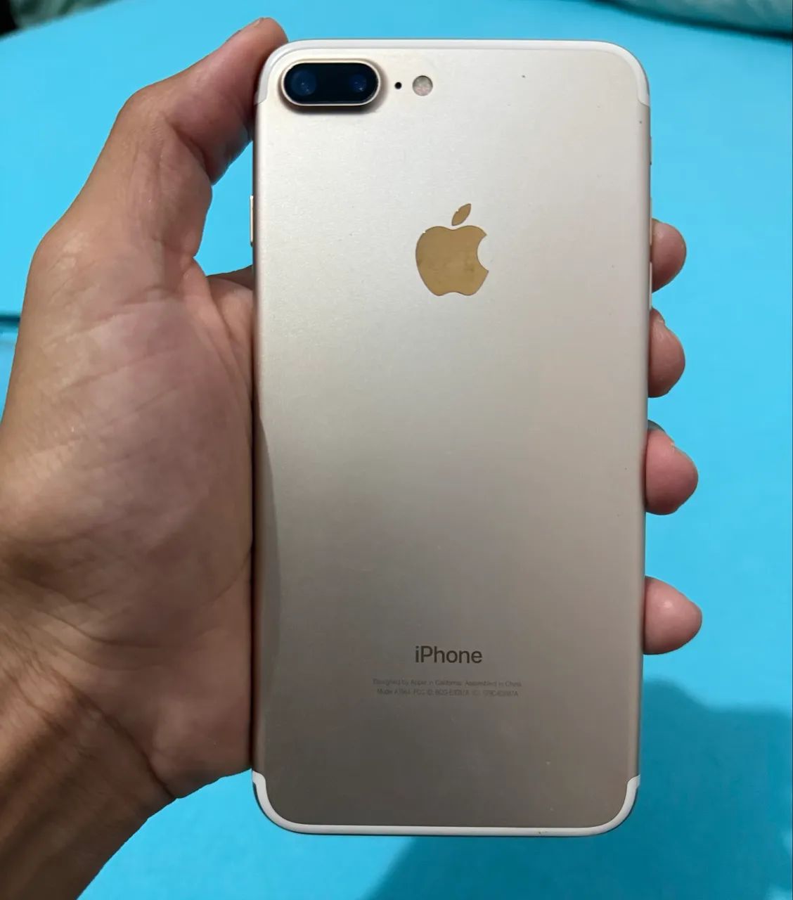 Vendo ou troco iPhone 7Plus 128 gb - Foto 3