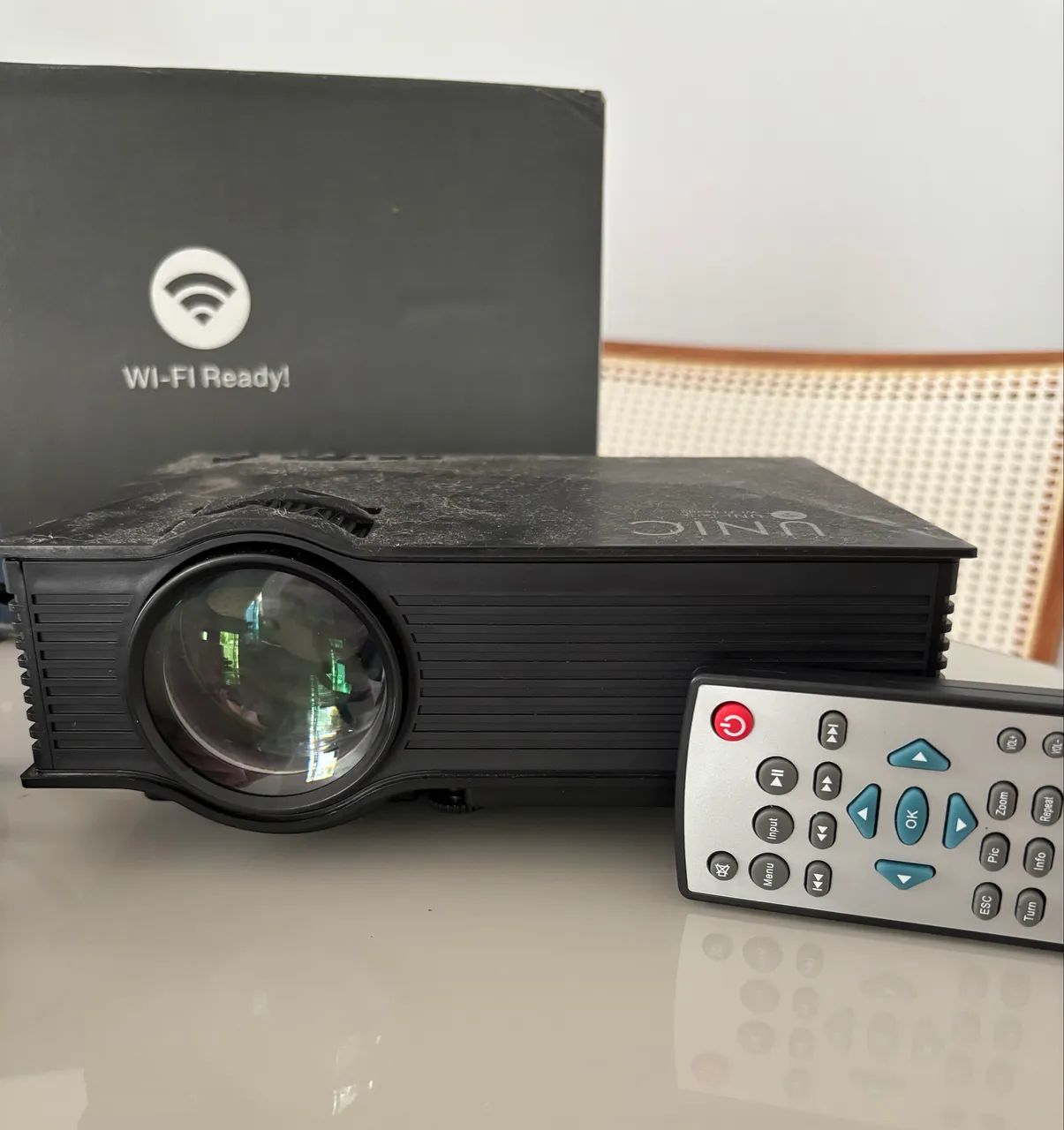 mini projetor led unic - Foto 2