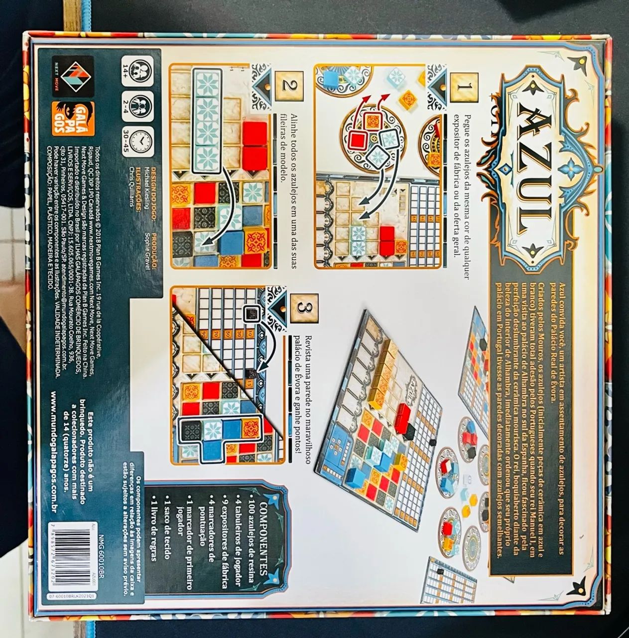Jogo tabuleiro Azul - Foto 3