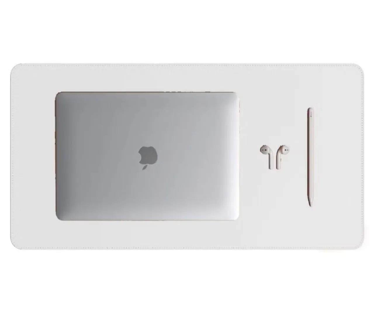 Mouse Pad Grande Branco - Foto 2