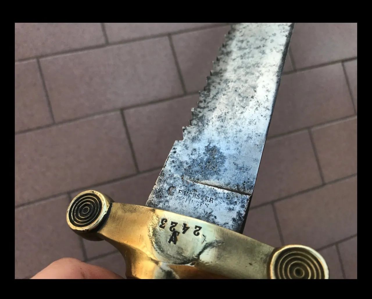 Espada Suíça - Faschinenmesser- M1842 - Foto 2