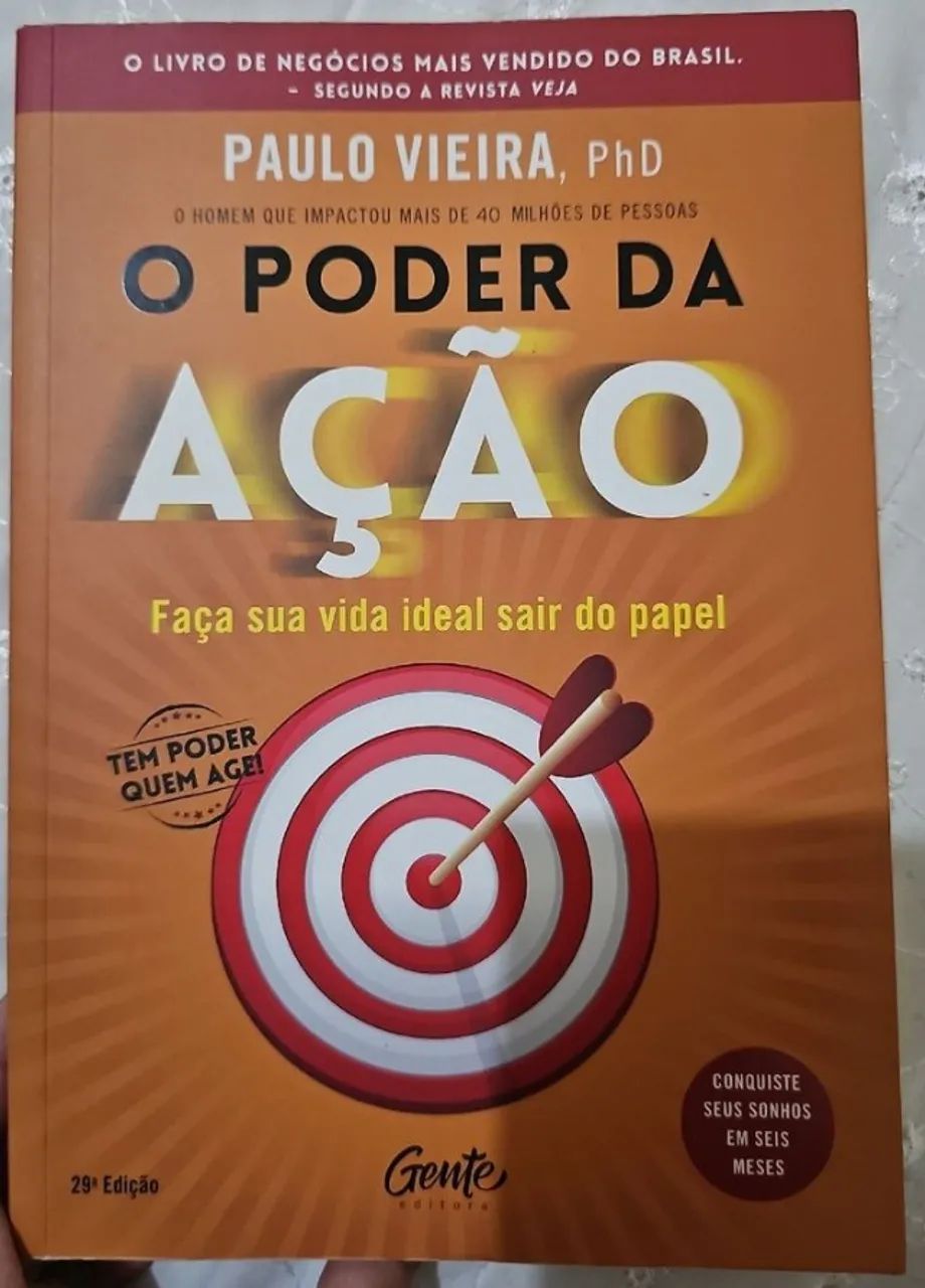 Livro O Poder da Ação (Paulo Vieira, PhD) - Foto 2