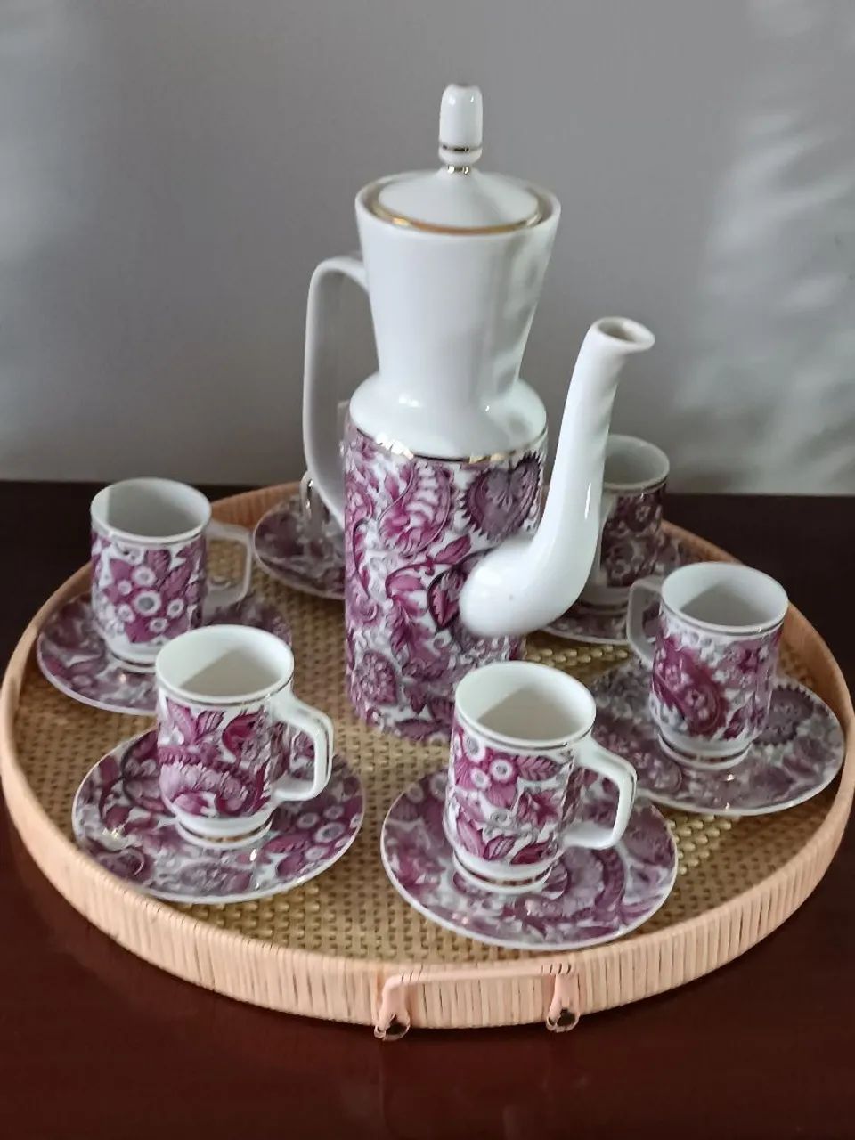 Jogo de café com bule  - Foto 4