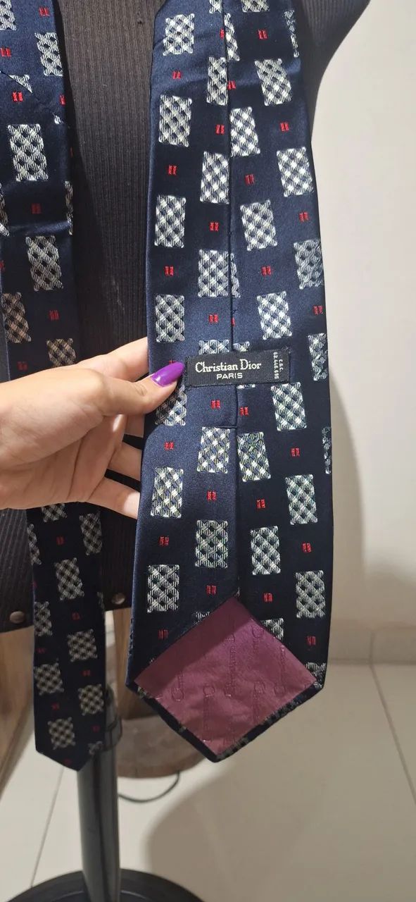 Gravata Christian Dior vintage  - Foto 2