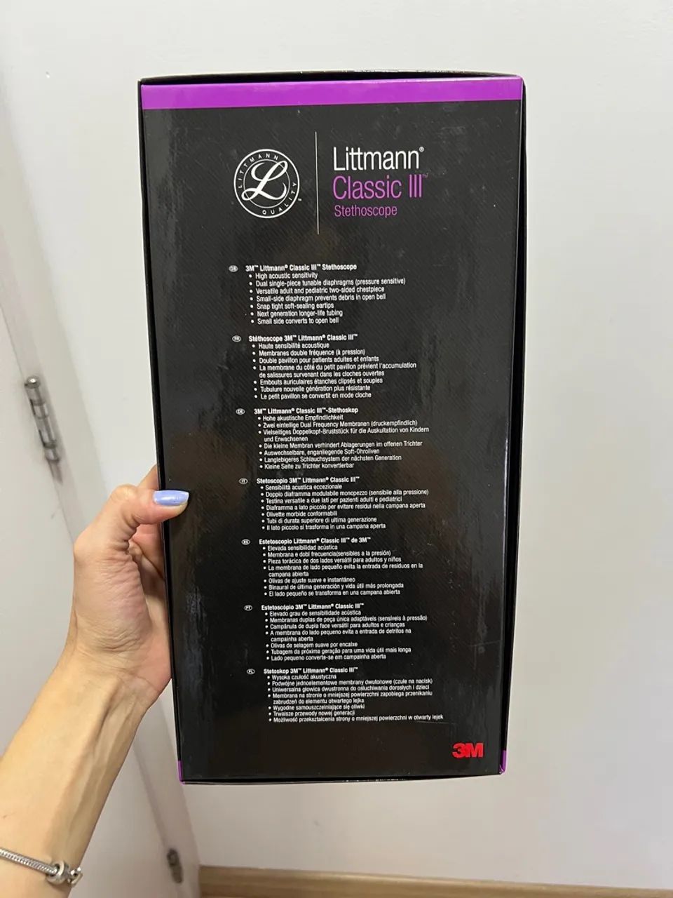 Estetoscópio littman Classic iii - Foto 4