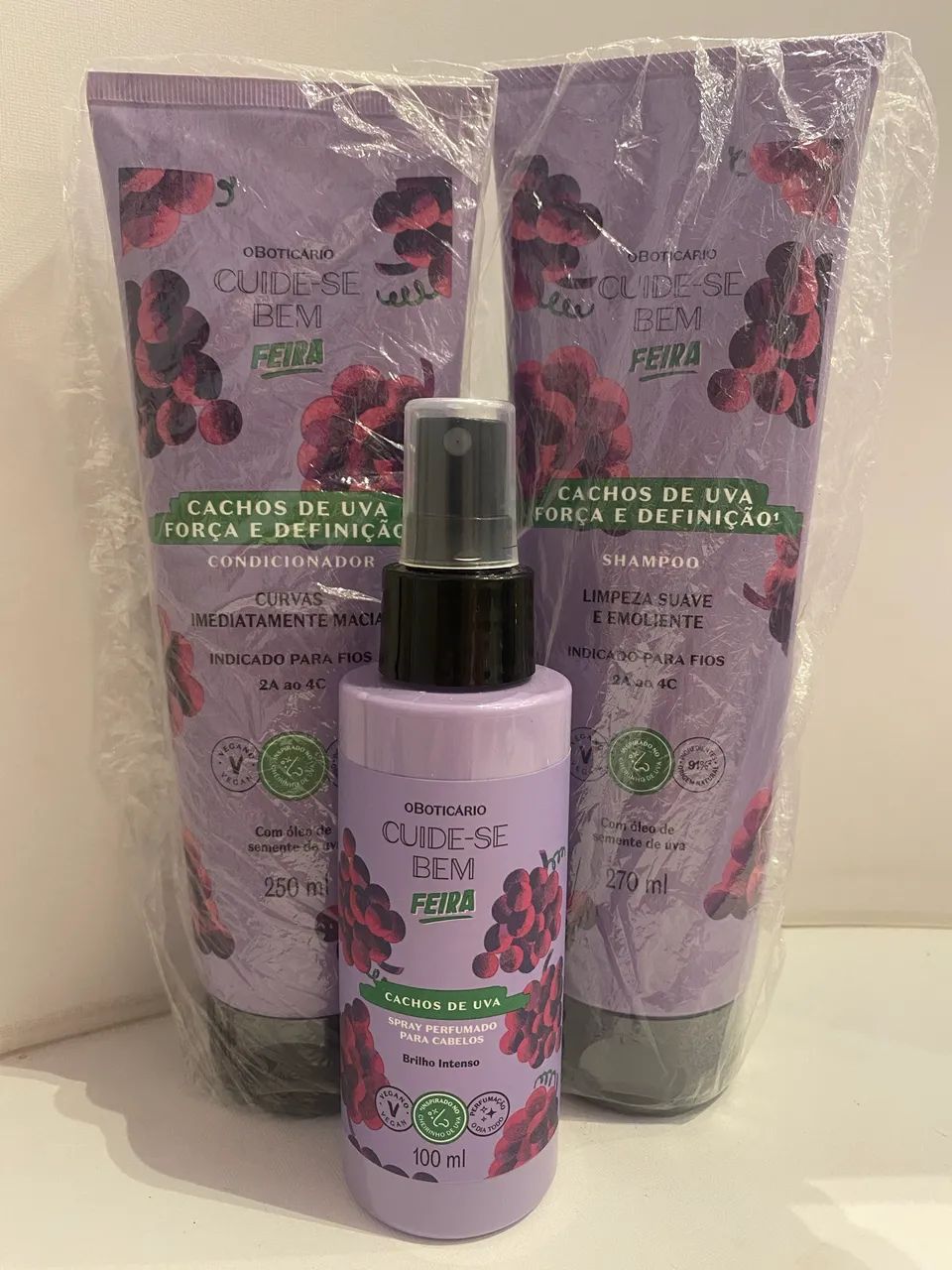 Kit Cachos de Uva Boticário 