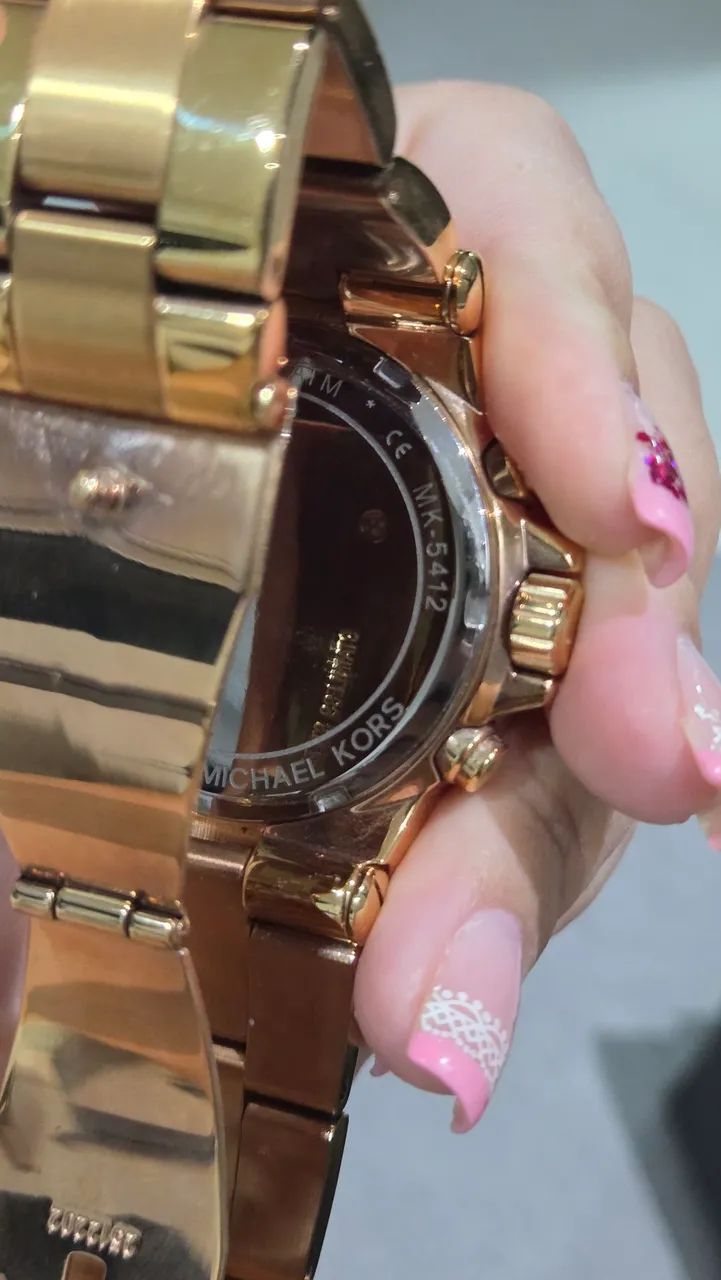 Relógio Michael Kors Rosê MK-5412 - Foto 4