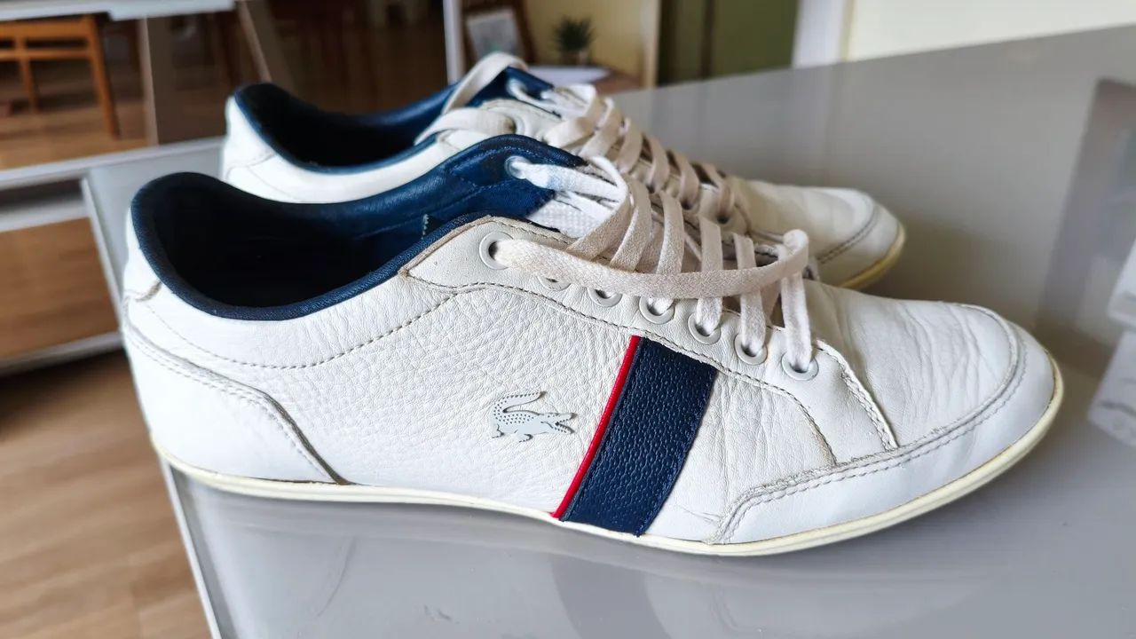 Tênis LACOSTE branco - Nr 39 - Foto 2