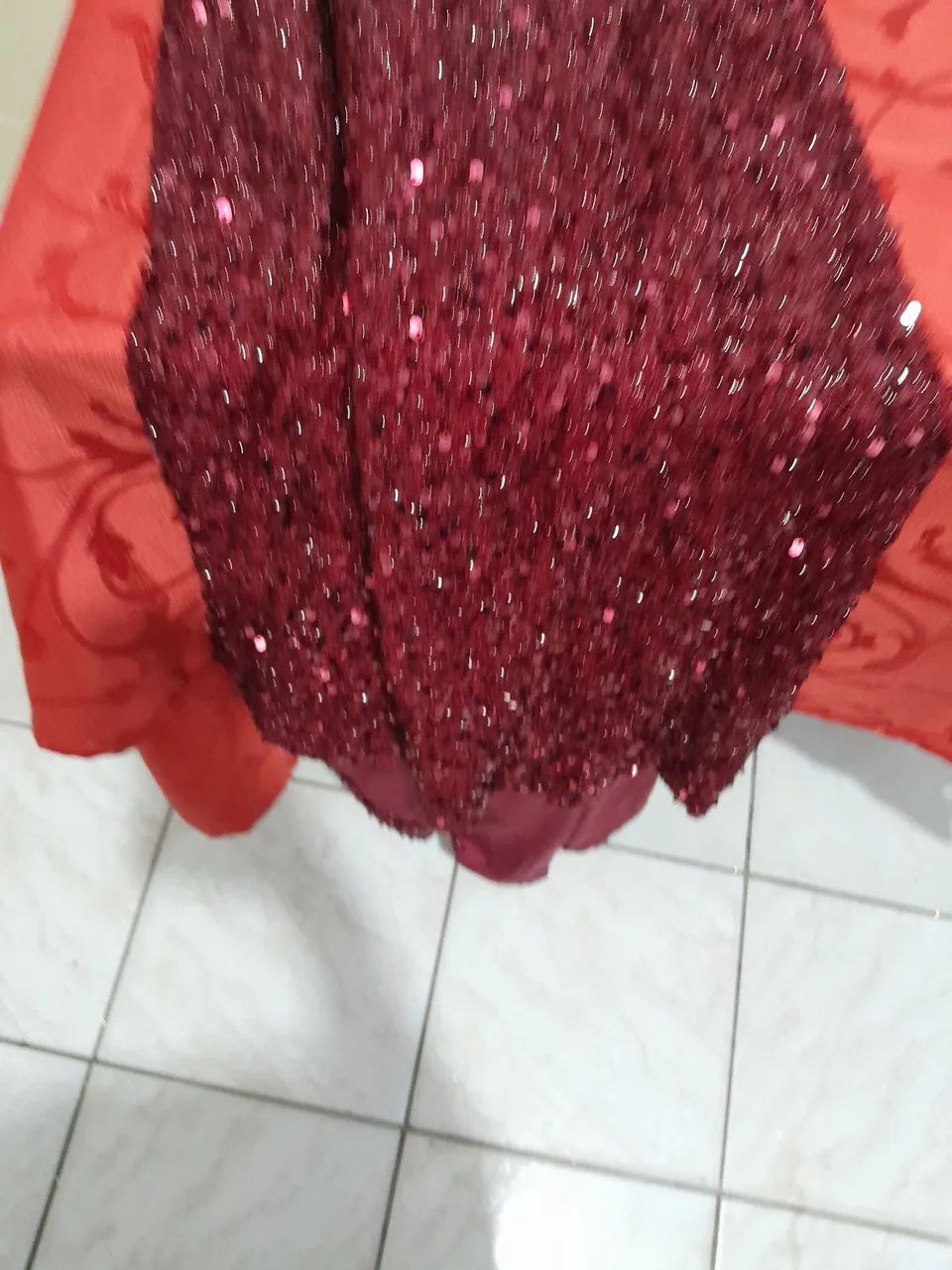 Vestido Vermelho Festa - Foto 5