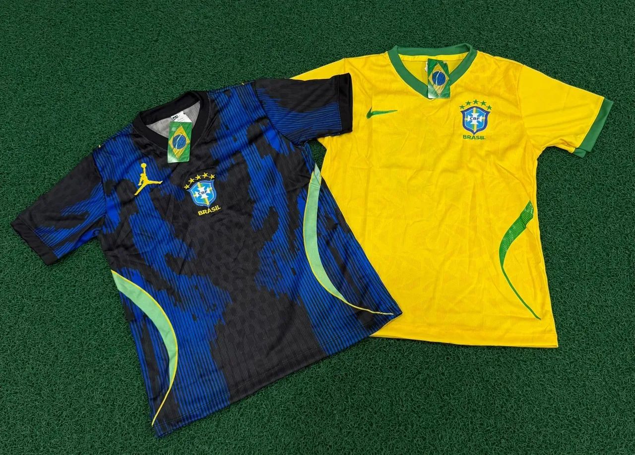 Camisa de time masculina e da seleção (ENTREGAR GRÁTIS) - Foto 5