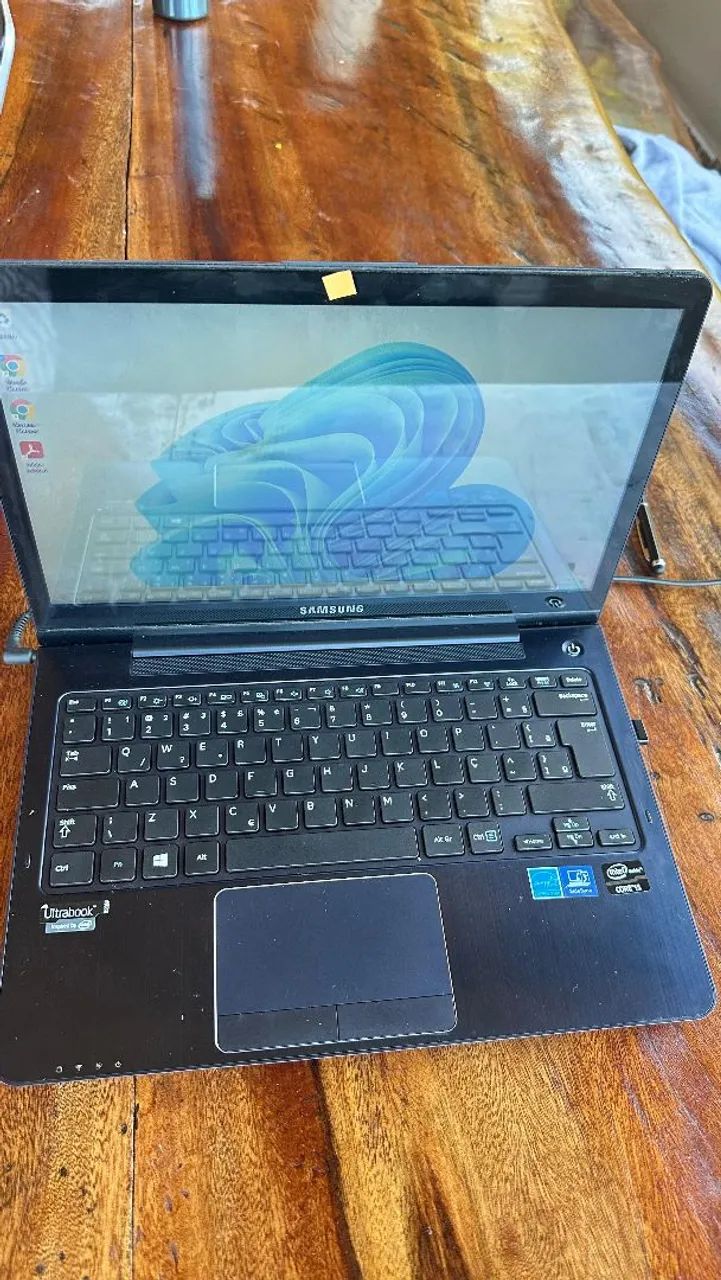 Ultrabook Samsung com Touchscreen