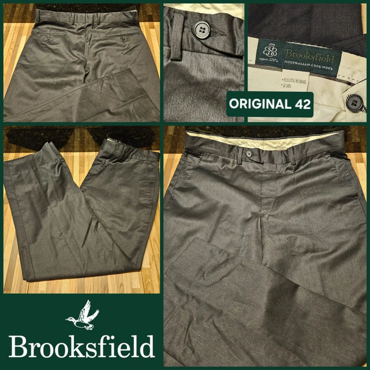 Calça Social BrooksField tam 42