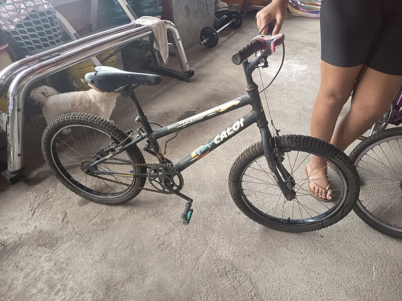 Bicicleta infantil Caloi - Usada