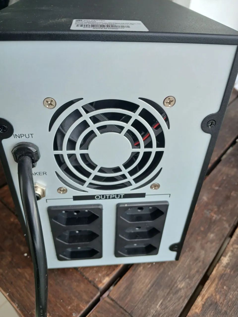 Nobreak goldentec 3kva preço pra hoje - Foto 3
