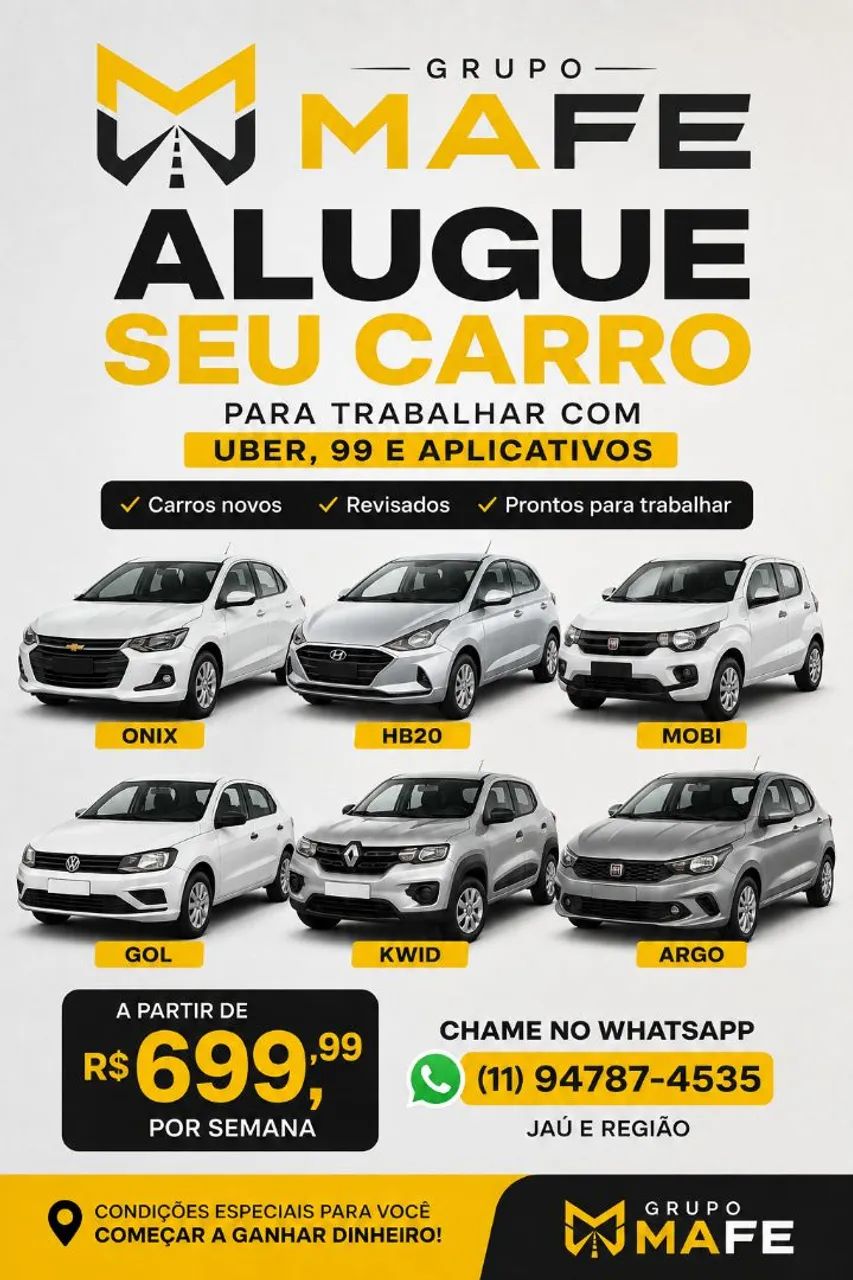 BARATO *ALUGUEL DE CARRO*