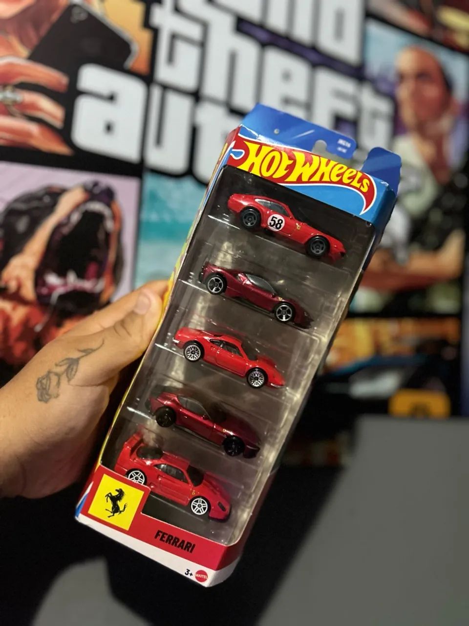 Hot wheels Pack Ferrari  - Foto 2