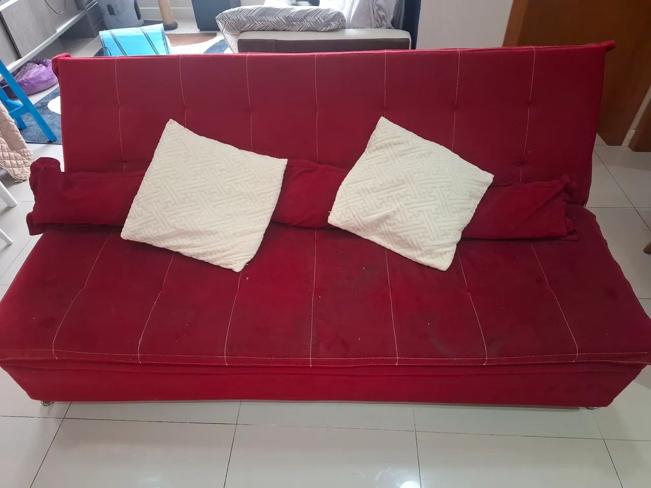 Sofá cama 3 lugares  - Foto 2