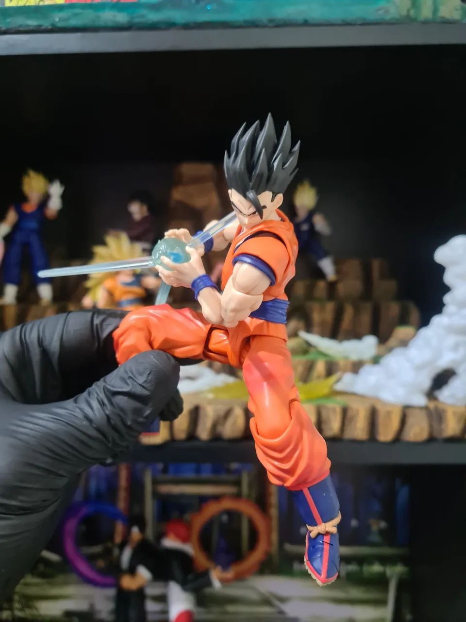 Sh figuarts  bandai custom  boneco - Foto 2