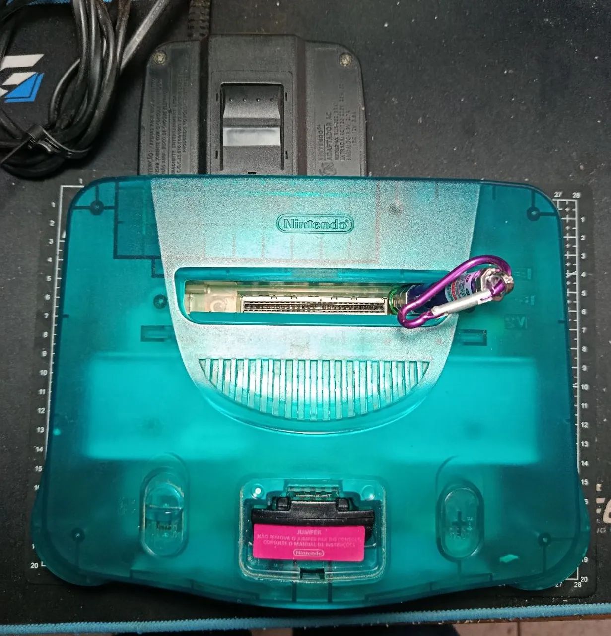 Nintendo 64 na caixa com berço  - Foto 2