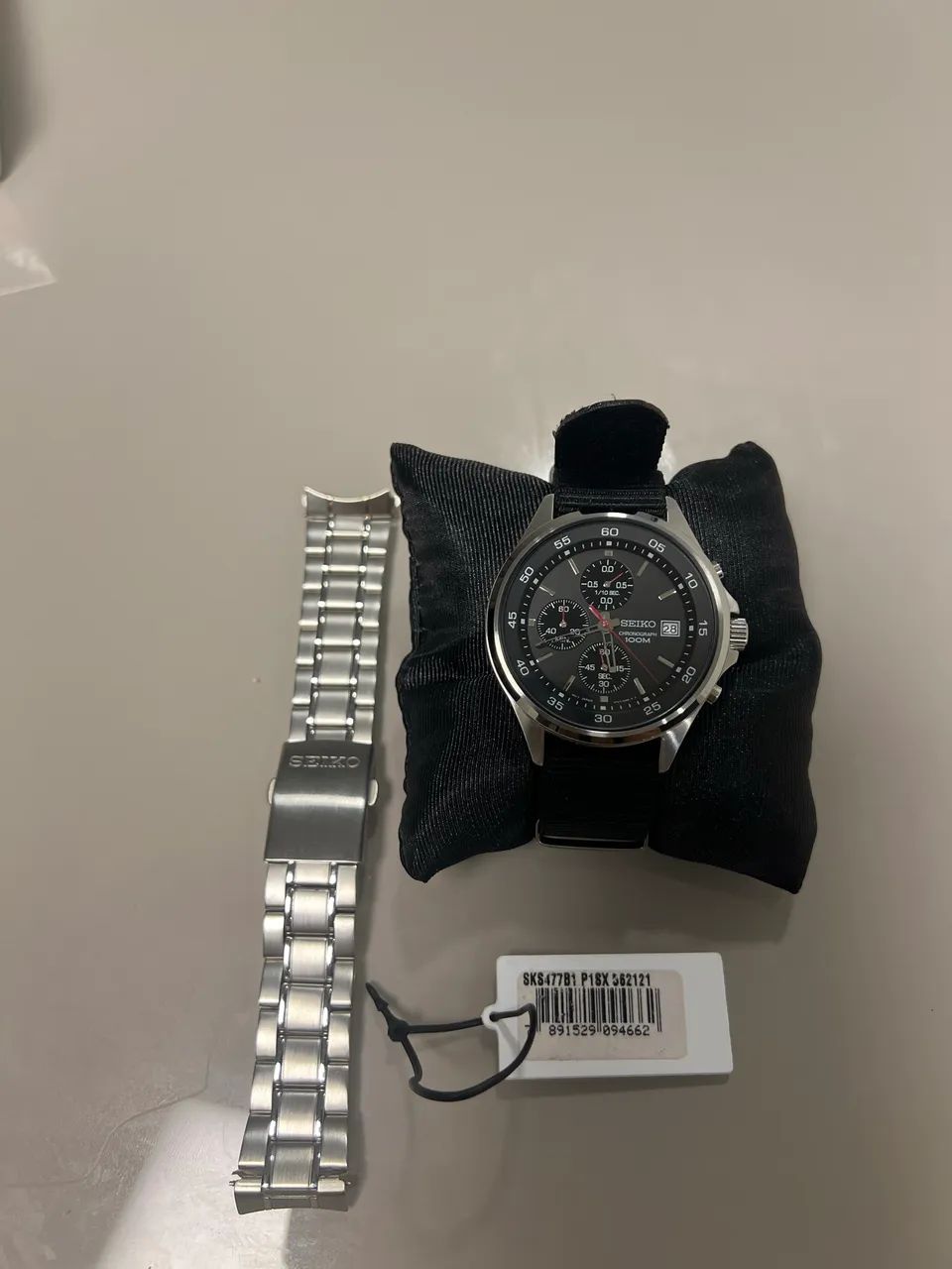Relógio Seiko Chronograph Original SKS477 (Cal. 4T57) - Full Set + Pulseira Extra - Foto 5