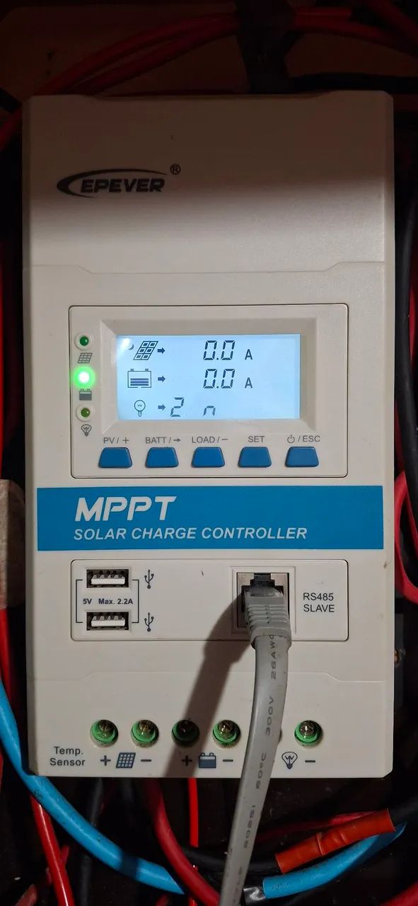 CONTROLADOR DE CARGA EPEVER +MT50+MT 80 - Foto 2