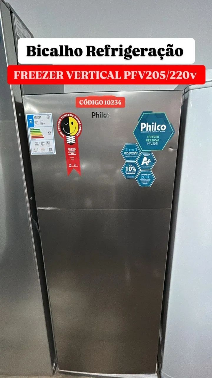 FREEZER VERTICAL 201L