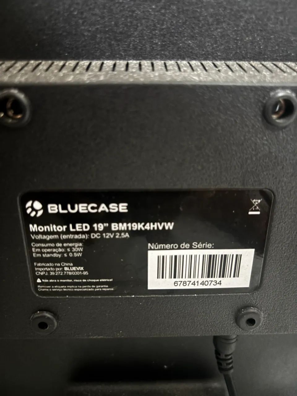 MONITOR BLUECASE 19? 60hz - Foto 2