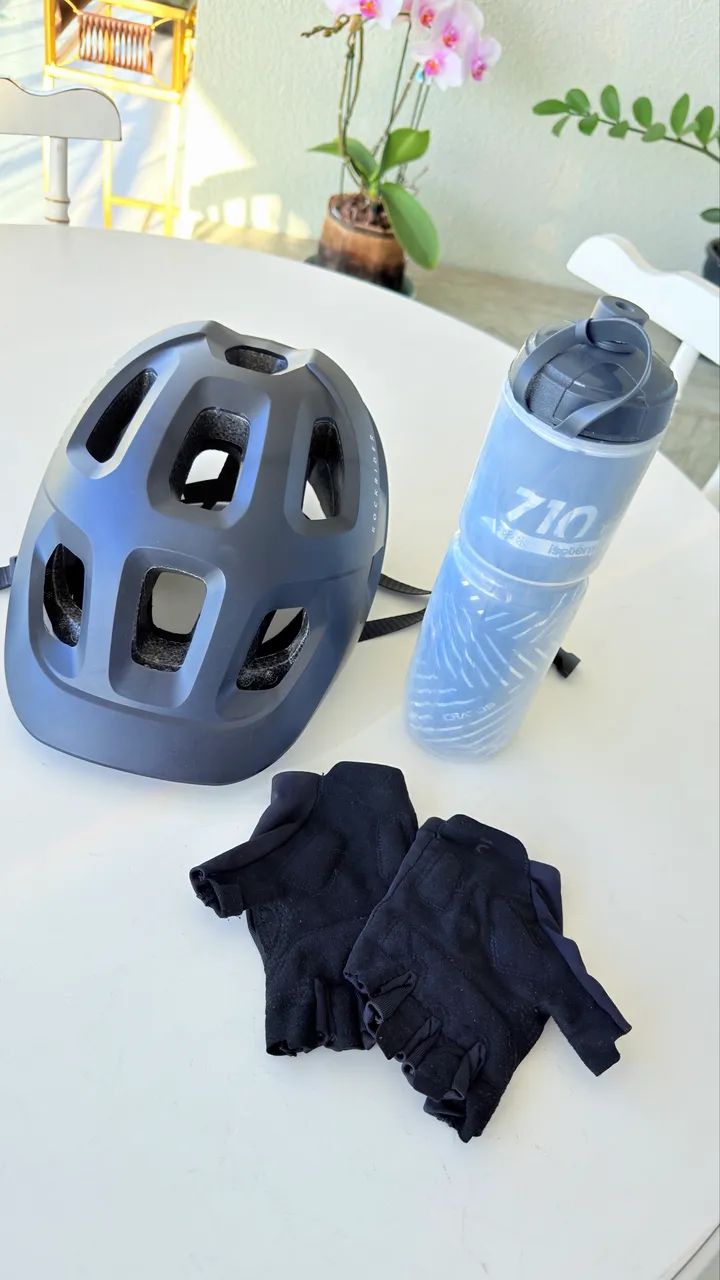 ? Bicicleta Rockrider ST 500 Aro 29 - Estado de Nova + Acessórios - Foto 4
