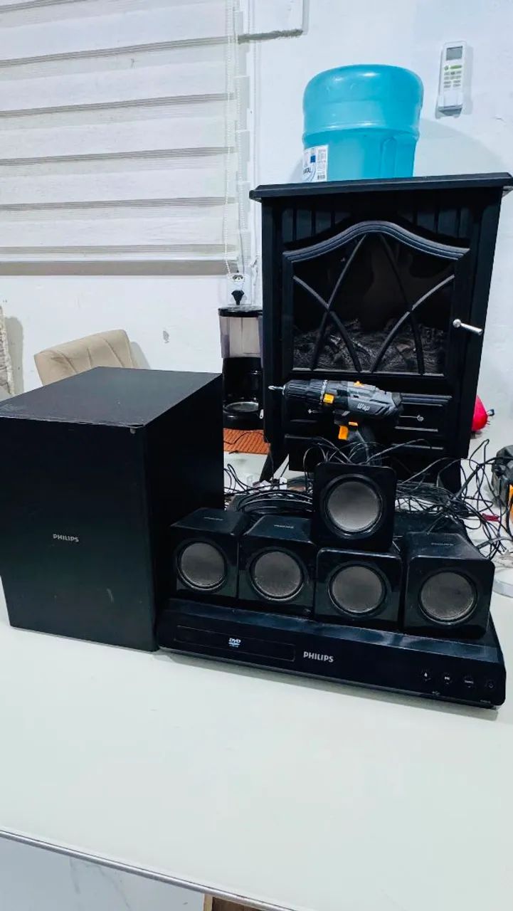 Home teather Philips usado  - Foto 2