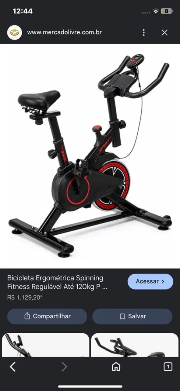 Bicicleta ergométrica 