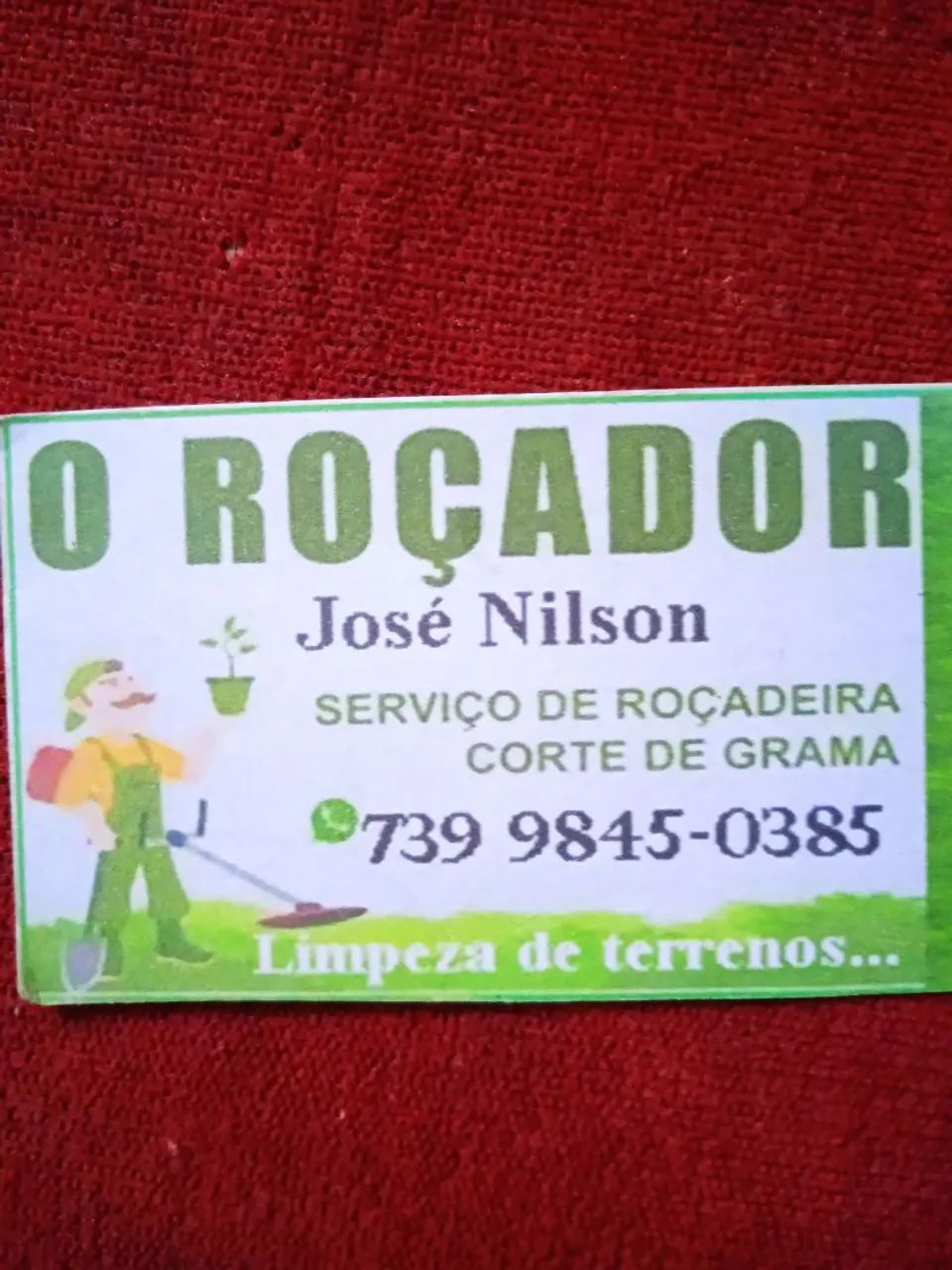 FAÇO SERVIÇO DI JARDINAGEM 