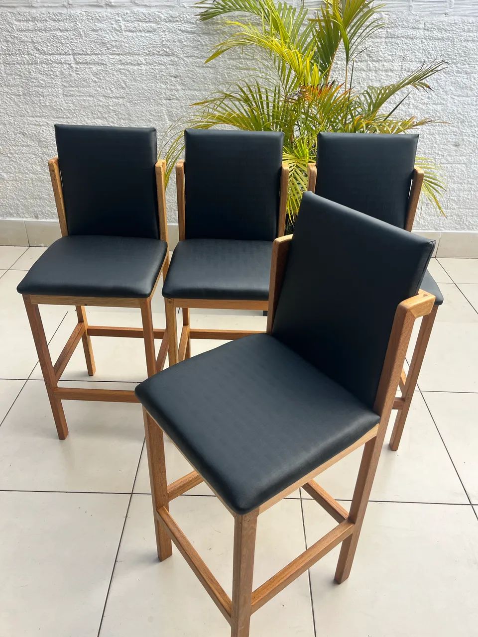 Banquetas estofadas 