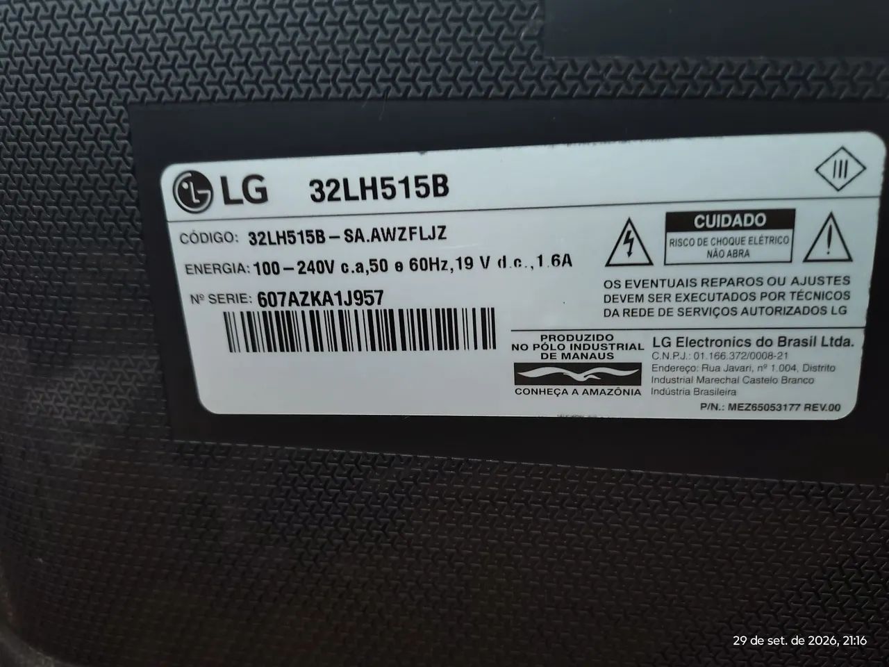 Tv LG 32 POLEGADAS  - Foto 4