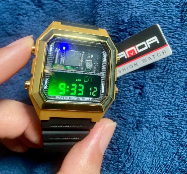 RELOGIO DE LUXO SANDA DIGITAL - OFERTAS - Foto 3