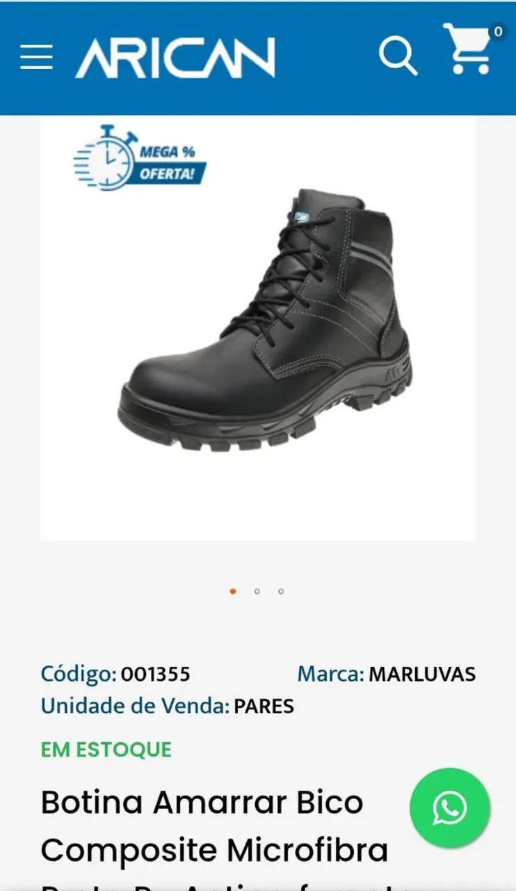Bota nova tamanho 39 - Foto 2