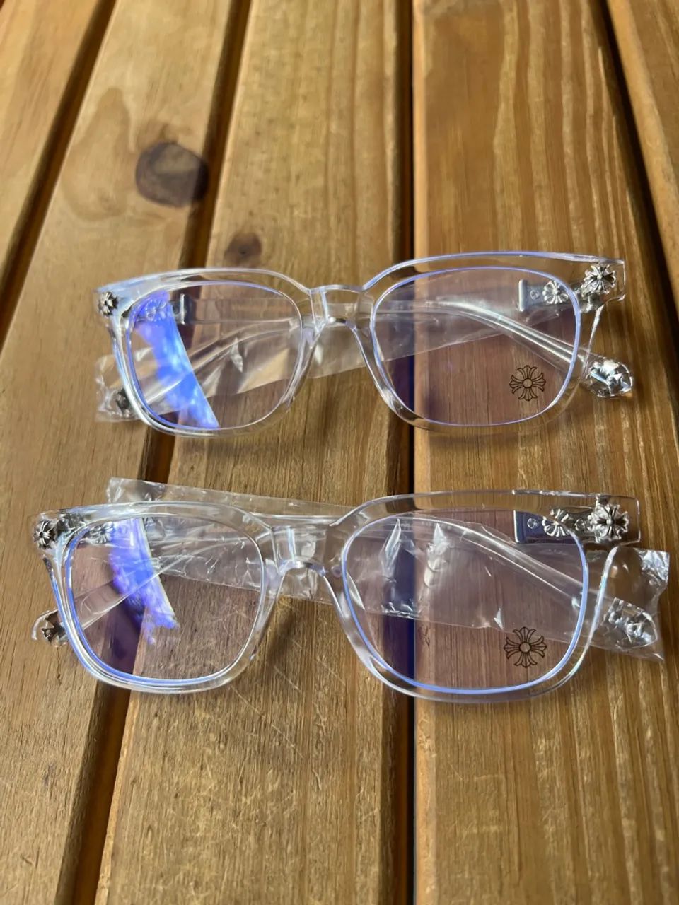 Óculos Chrome Hearts 2273 Transparent  - Foto 2