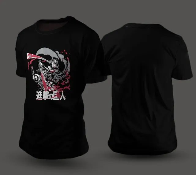 Camisas Anime ATTACK ON TITAN